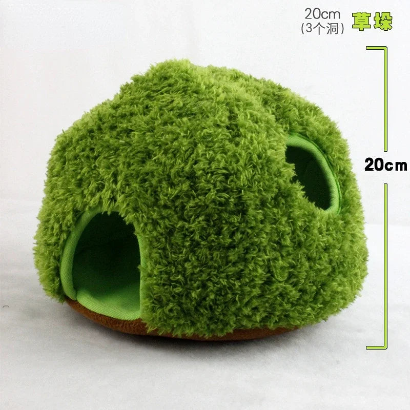 Dog Cat Set Fun Burrow Dog Toy Creaking Soft Plush Animal Toy Press To Sound Dog Pet Anxiety Relief Calming Aid Toy Chewing