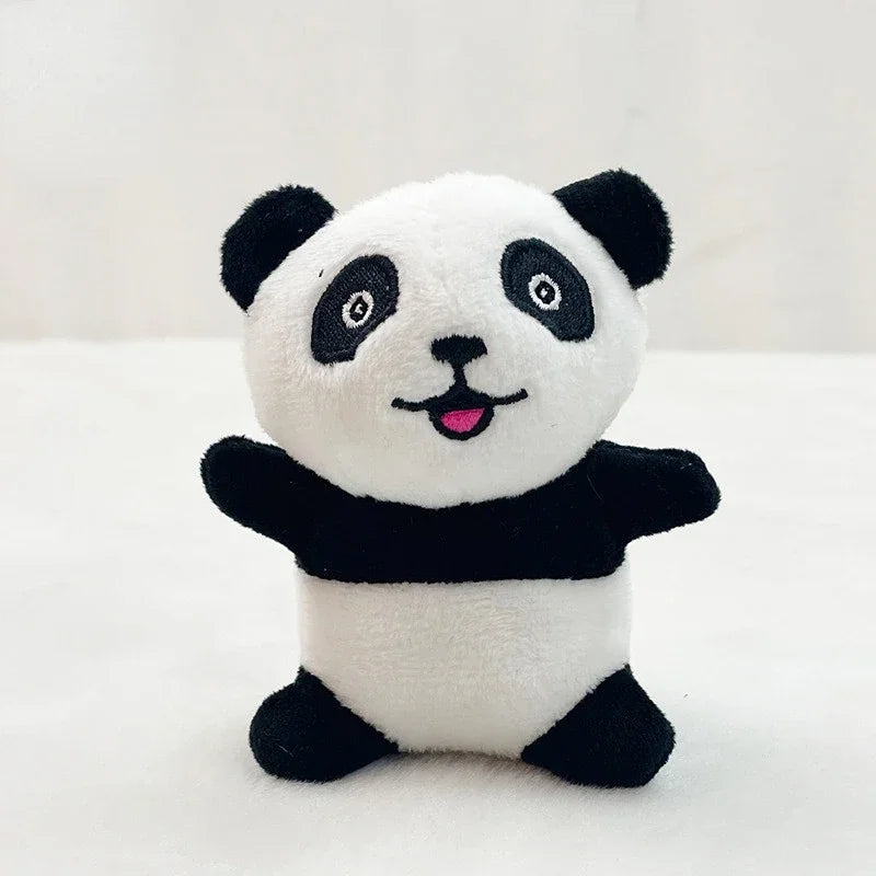 Dog Cat Set Fun Burrow Dog Toy Creaking Soft Plush Animal Toy Press To Sound Dog Pet Anxiety Relief Calming Aid Toy Chewing