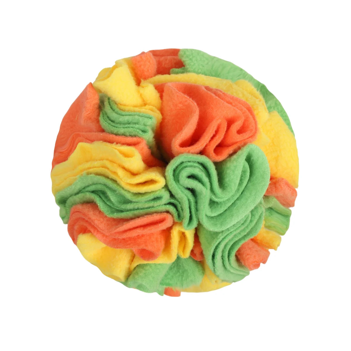 Pet Snuffle Ball for Dogs, Interactive Foraging Puzzle Toy, Colorful Nose Work Training Ball, Slow Feeder Stress Relief Dog Enri