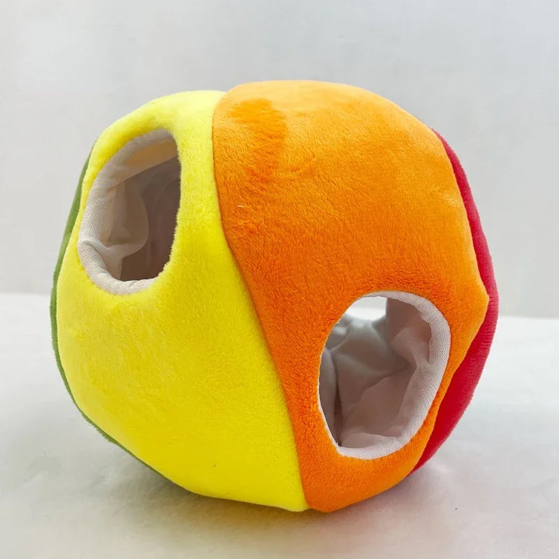 Dog Cat Set Fun Burrow Dog Toy Creaking Soft Plush Animal Toy Press To Sound Dog Pet Anxiety Relief Calming Aid Toy Chewing