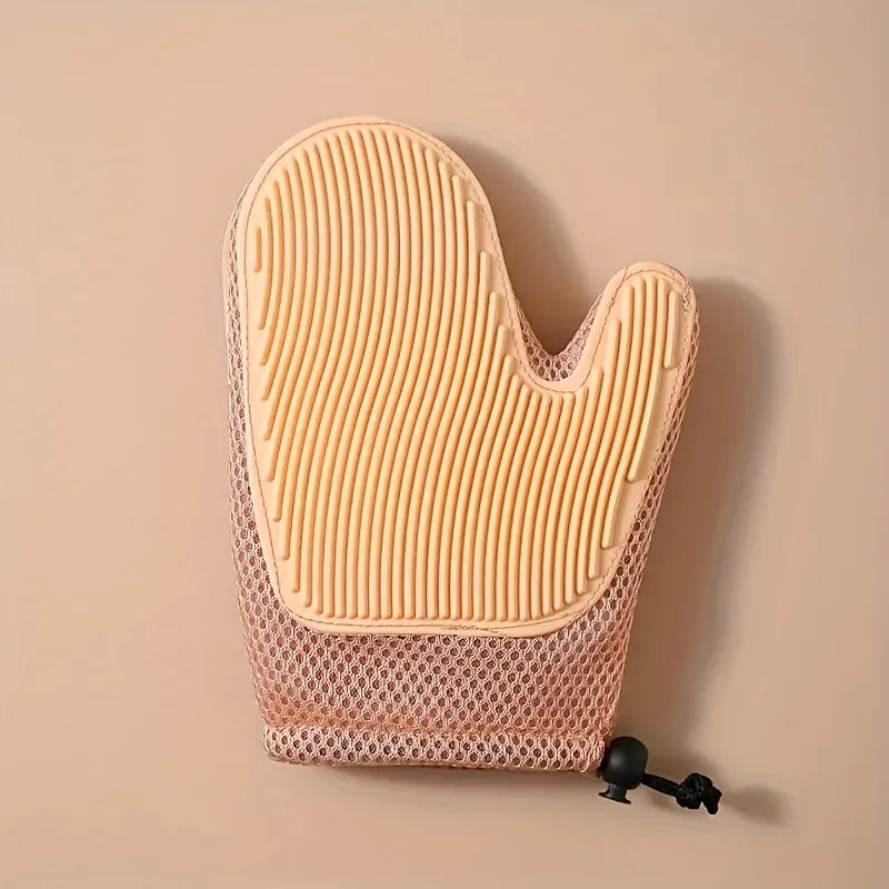 1pc 2 In 1 Cat Hair Glove & Pet Fur Remover Glove, Dog Grooming Glove Brush For Shedding, Pet Hair Remover Mitt For Cleaner