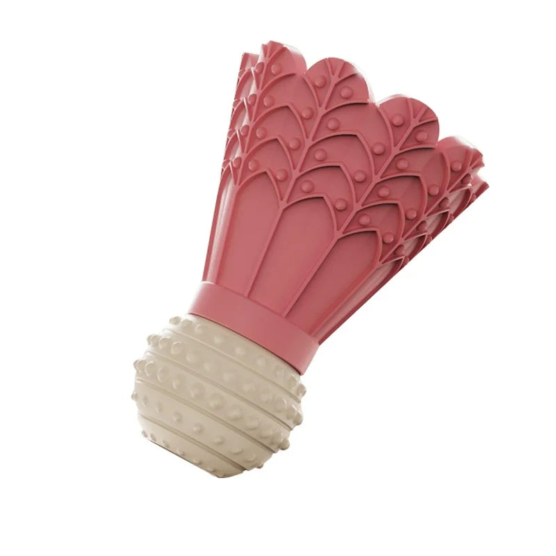 Badminton Shape Bite-Resistant Dog Toy Interactive Chew Toy Relieves Boredom Teeth Grinding Stick Puzzle for Dogs Self-Fun