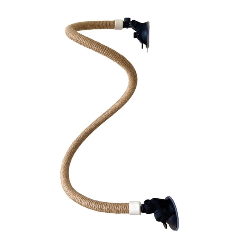 Parakeets Perch Bird Perches Standing Perch Suction Cup Folding Perch for Pecking Grinding Bird Enrichment Accessories D2RD