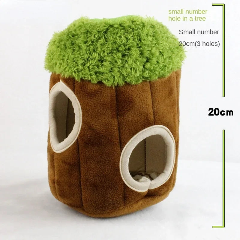 Dog Cat Set Fun Burrow Dog Toy Creaking Soft Plush Animal Toy Press To Sound Dog Pet Anxiety Relief Calming Aid Toy Chewing